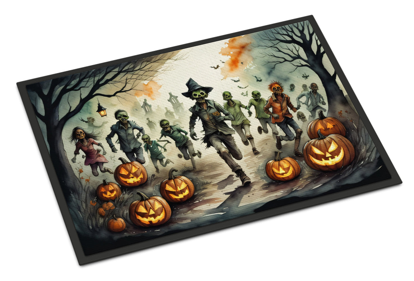Zombies Spooky Halloween Doormat - One Color / One Size - Home & Garden - Home Textile - Carpets & Rugs