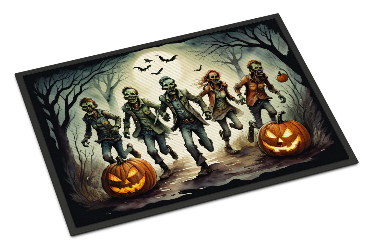 Zombies Spooky Halloween Doormat - One Color / One Size - Home & Garden - Home Textile - Carpets & Rugs