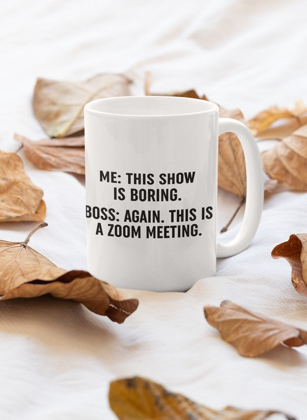 Zoom Meeting Mug - One Color / One Size - Home & Garden - Kitchen Dining & Bar - Coffeeware