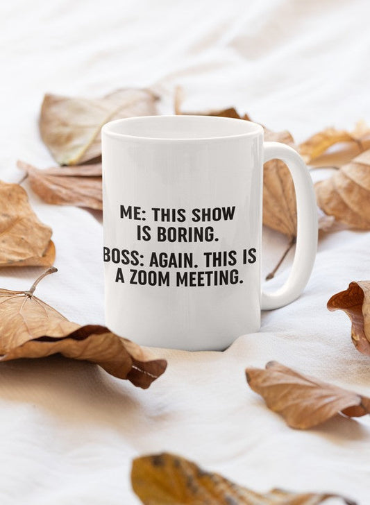 Zoom Meeting Mug - One Color / One Size - Home & Garden - Kitchen Dining & Bar - Coffeeware